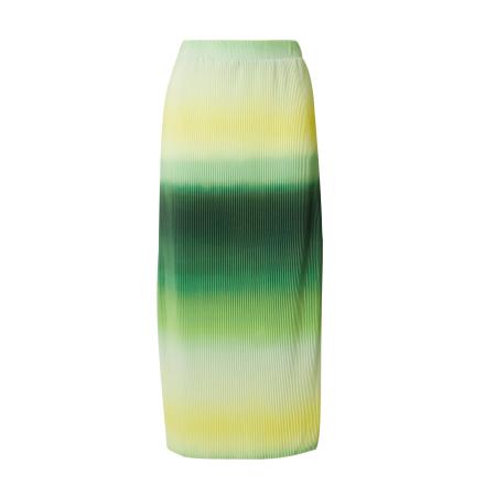 Pieces PIECES Rok PCARTIMIS geel / pasteelgeel / groen / spar