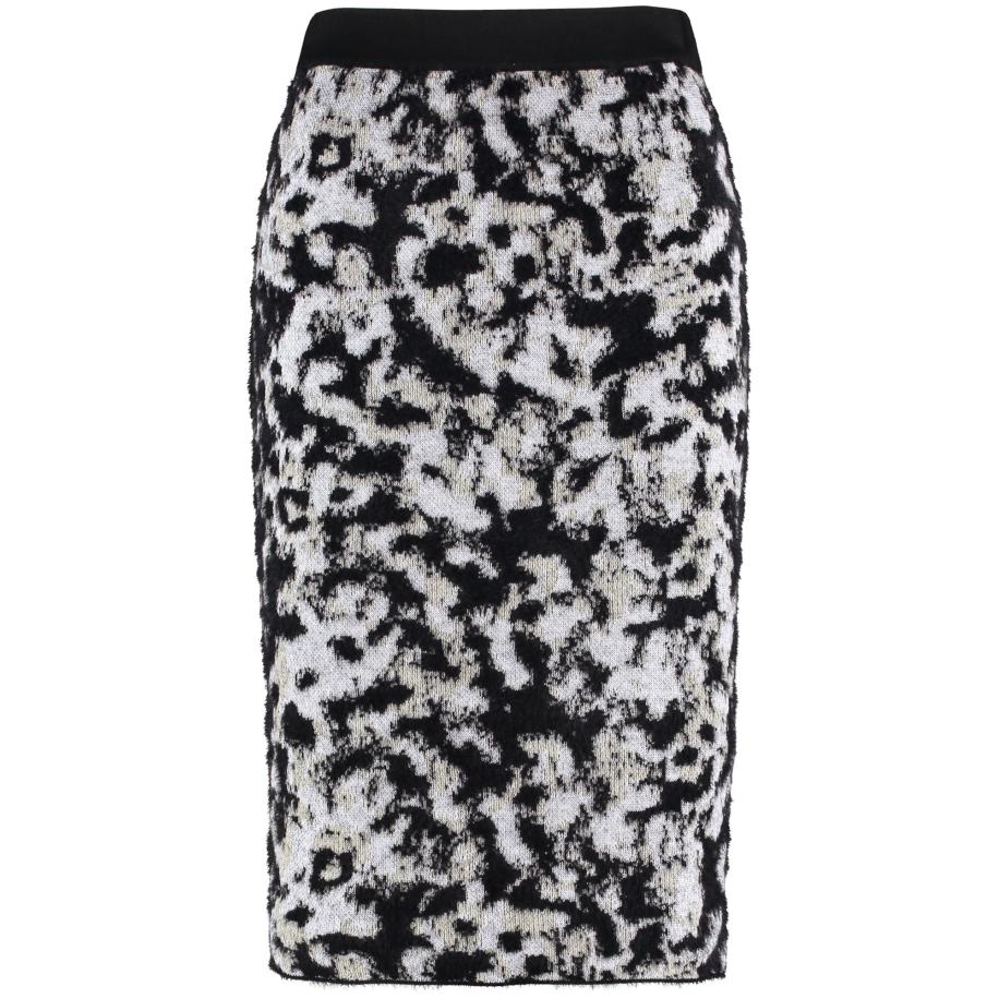 Taifun TAIFUN Rok zwart / wit / offwhite -