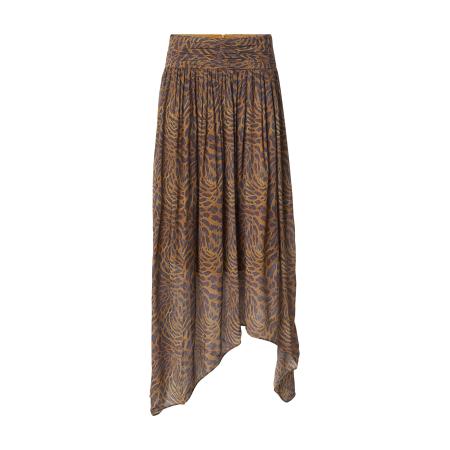IRO IRO Rok Calesa cognac / bruin gemêleerd