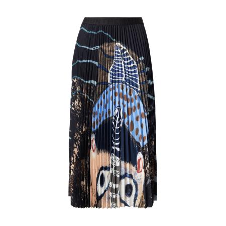 Munthe Munthe Rok CHARMING blauw / bruin / zwart / wit