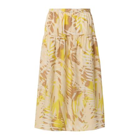 Comma COMMA Rok beige / crème / geel