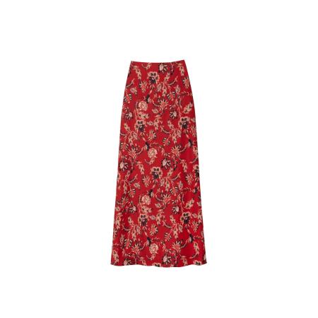 THE-ARE THE-ARE Rok donkerrood / zwart