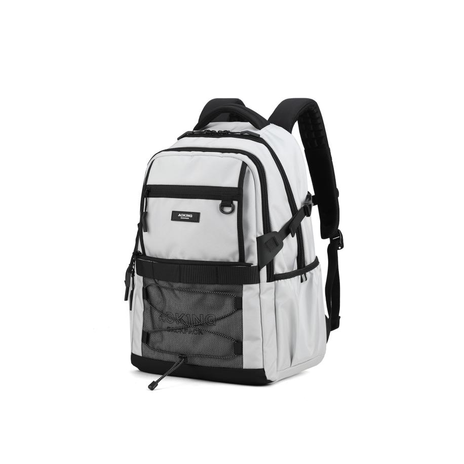 Aoking Aoking Rugzak lichtgrijs / zwart -