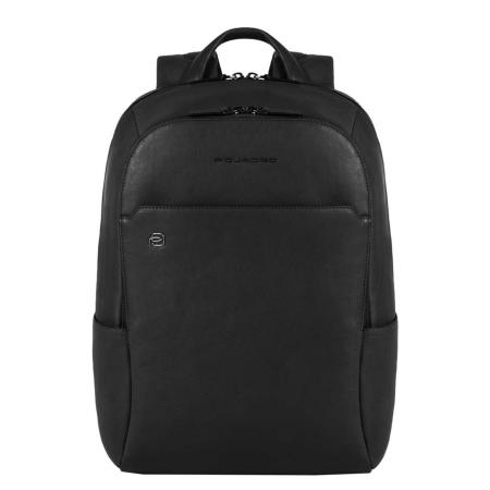 Piquadro Black Square Computer Backpack with iPad Compartment black II