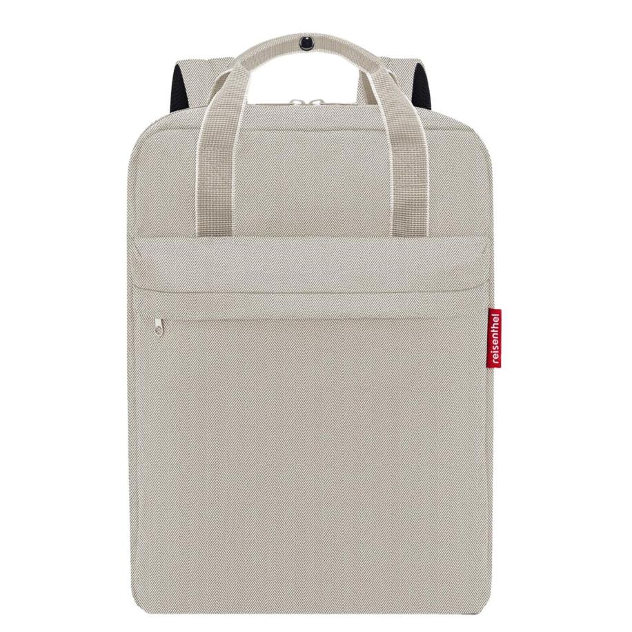Reisenthel Travelling Allday Backpack M herringbone sand Bruin