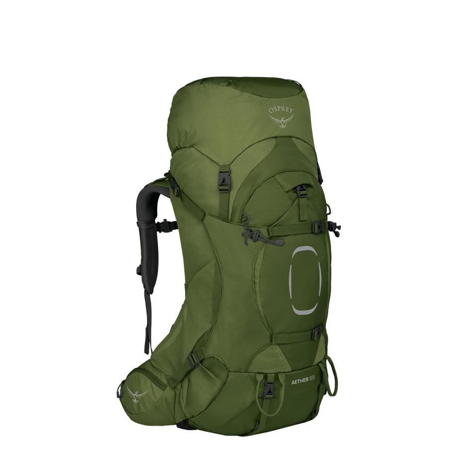 Osprey Aether 55 Backpack S/M mustard green backpack Groen