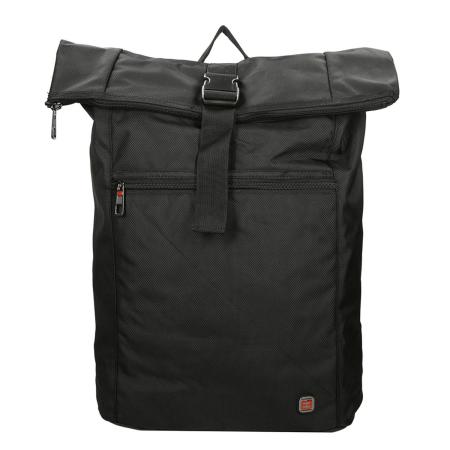 Enrico Benetti Cornell 17 Rolltop Backpack black