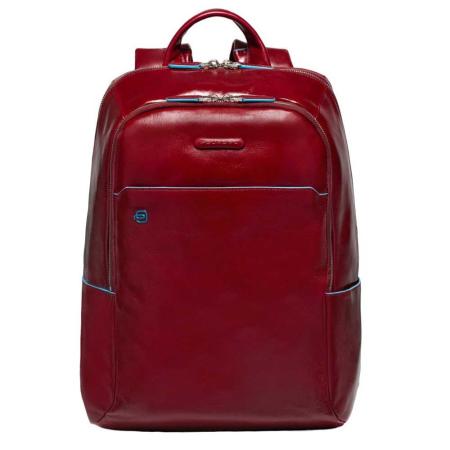 Piquadro Blue Square Backpack red