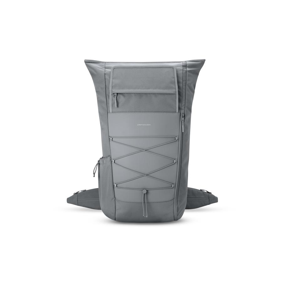 Kapten & Son Kapten & Son Rugzak Banff grijs / lichtgrijs -