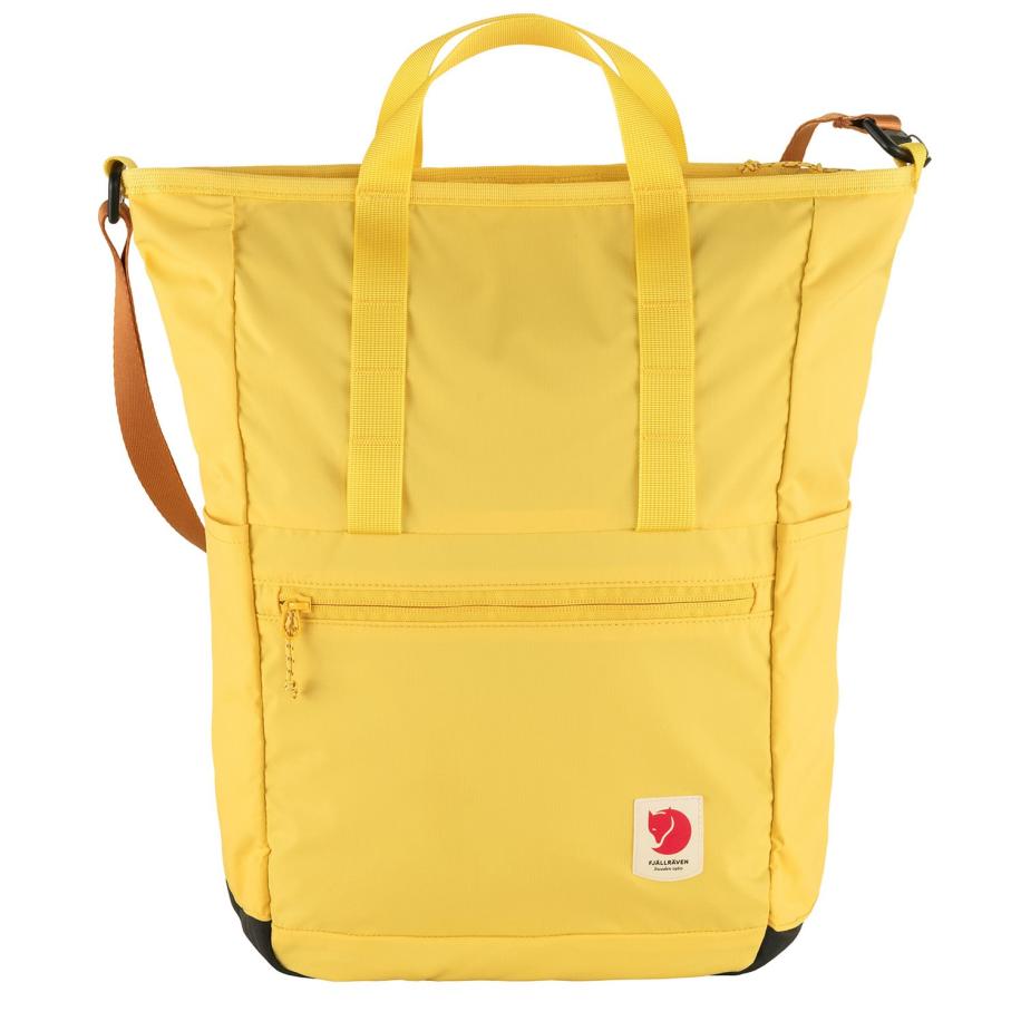 Fjallraven High Coast Totepack mellow yellow backpack Geel