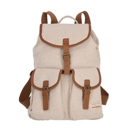Travelite TRAVELITE Rugzak beige / cognac