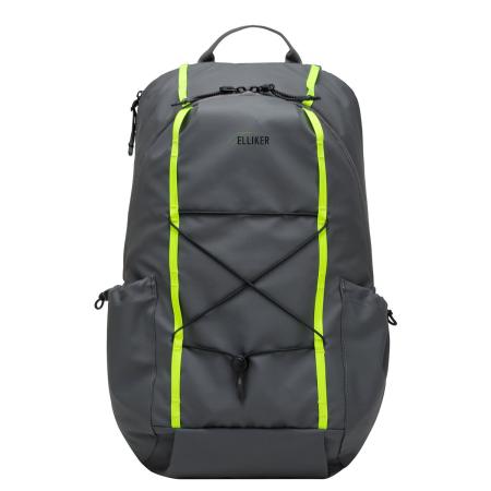 Elliker Keswick Zip Top Backpack 22L greyneon
