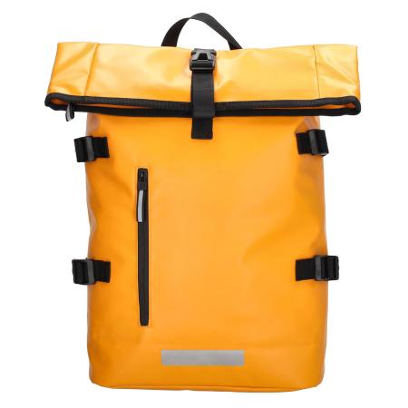 Beagles Originals Tokyo Rolltop Rugtas Waterproof 15,6 okergeel