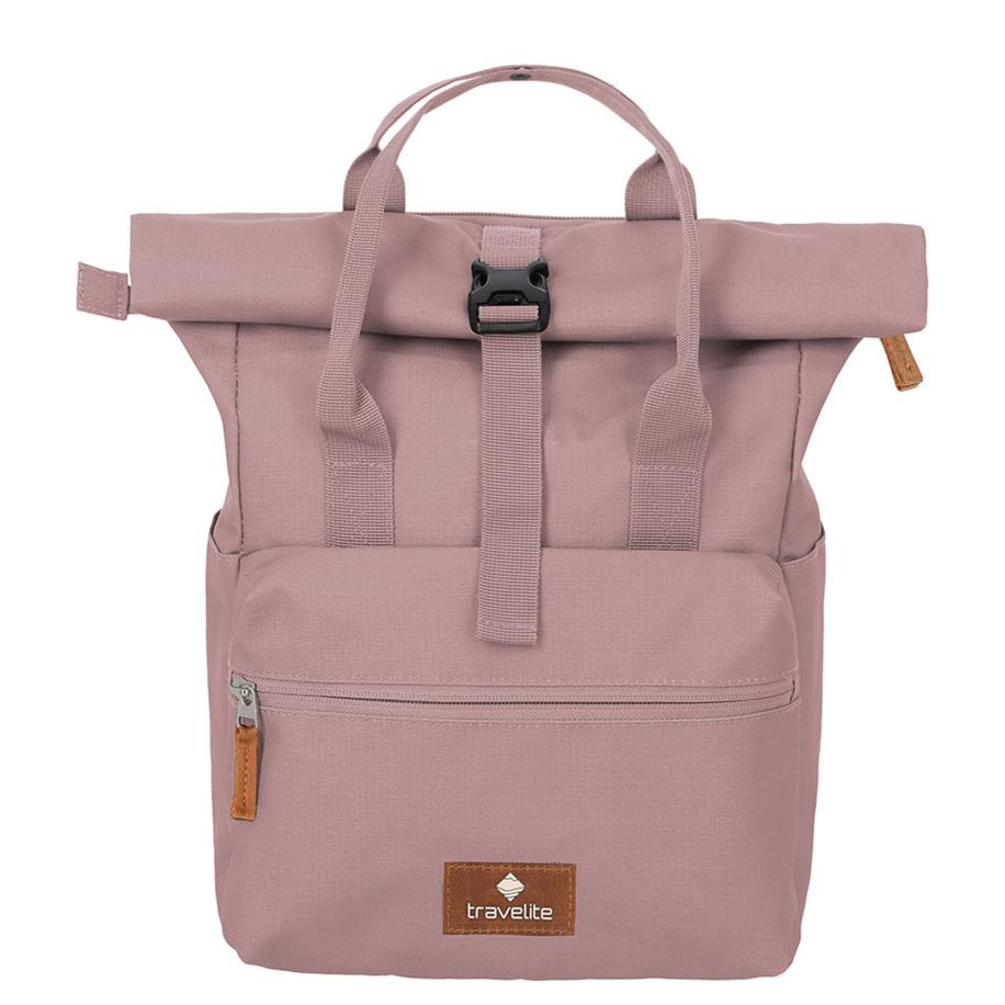 Travelite Basics Short Handle Rollup smoky rose Roze