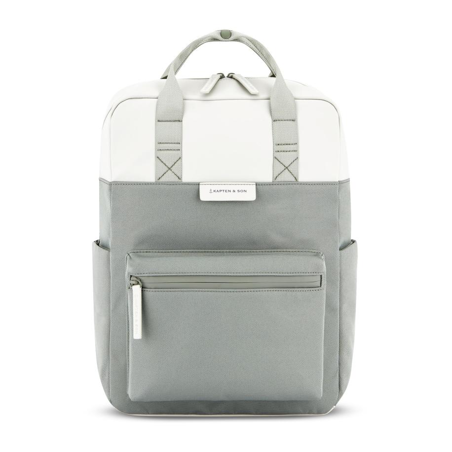 Kapten & Son Kapten & Son Rugzak Bergen Pro beige / grijs -