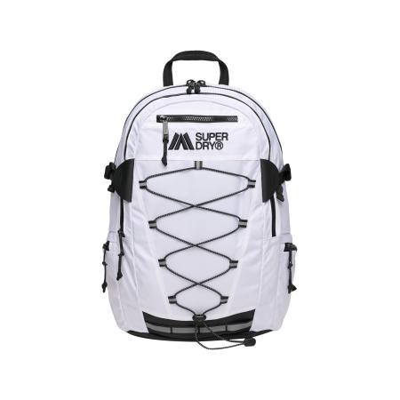 Superdry Superdry Rugzak zwart / wit