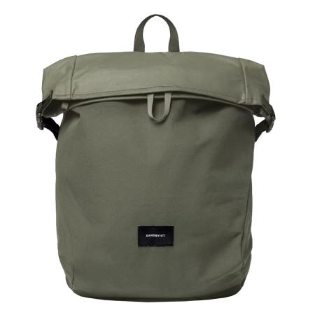 Sandqvist Alfred Backpack clover green backpack