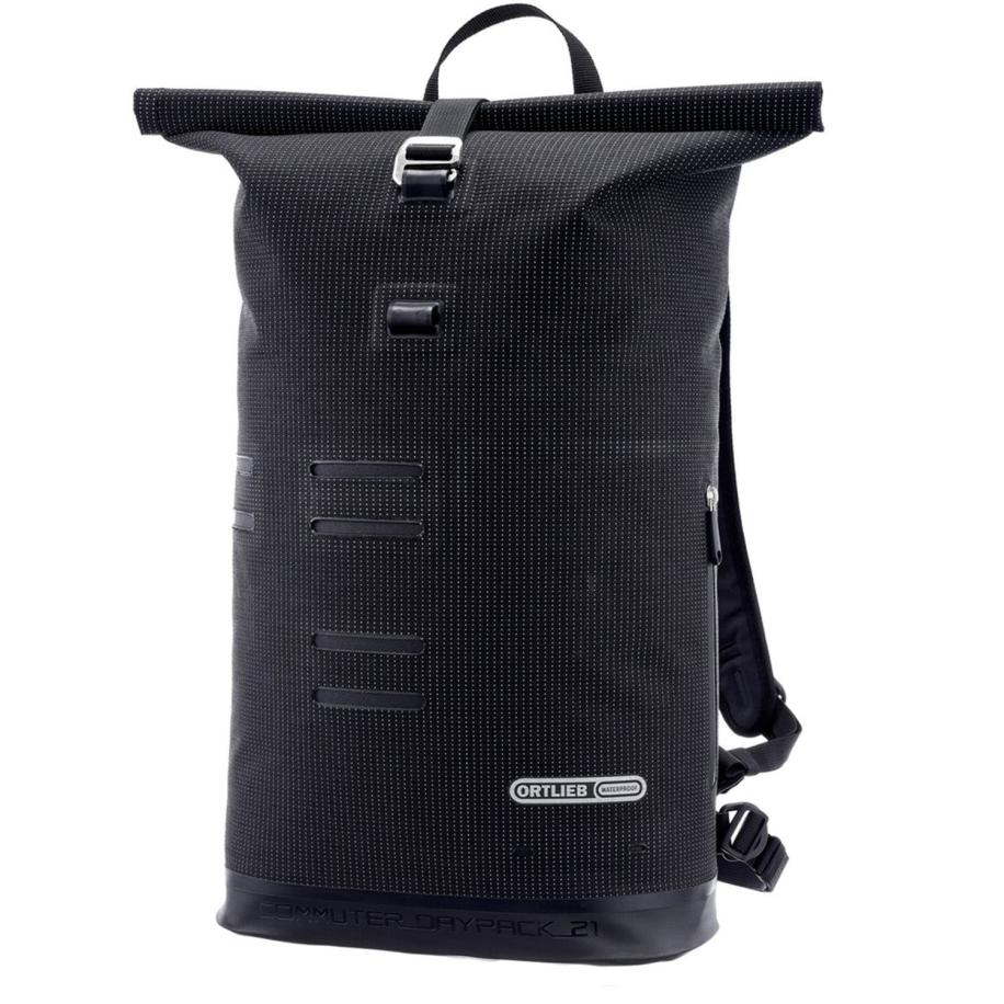 Ortlieb Commuter-Daypack High-Vis 21 L black-refl. Zwart