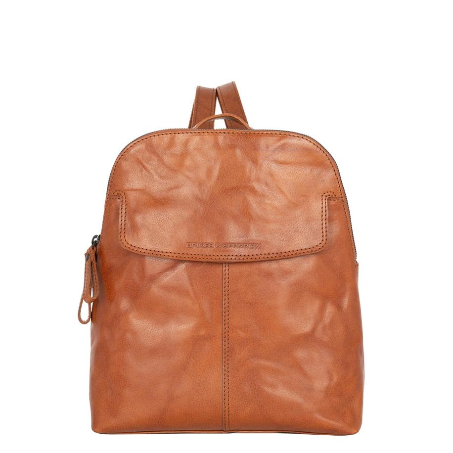 Spikes & Sparrow Jessicca Backpack brandy Bruin