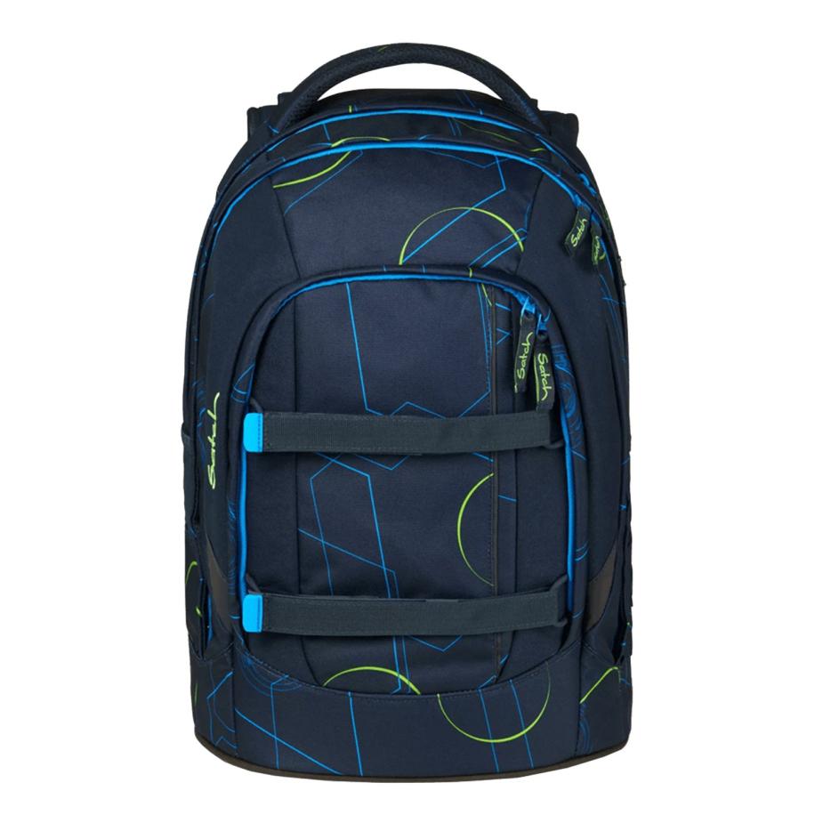 Satch Pack School Backpack blue tech Blauw