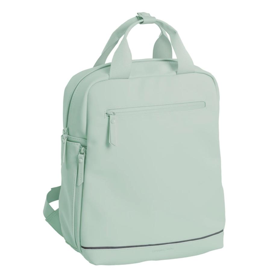 Daniel Ray Richmond Water-Repellent Backpack mint green Groen