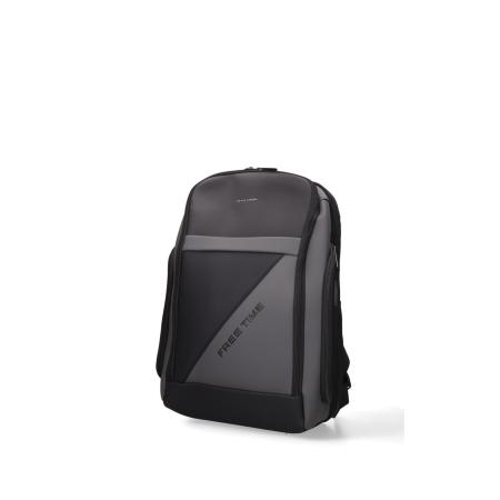 Pierre Cardin PIERRE CARDIN Rugzak grijs / zwart