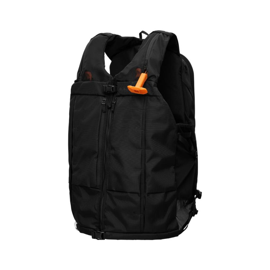 Db - Snow Pro Vest 8L with Safeback Black Out Zwart
