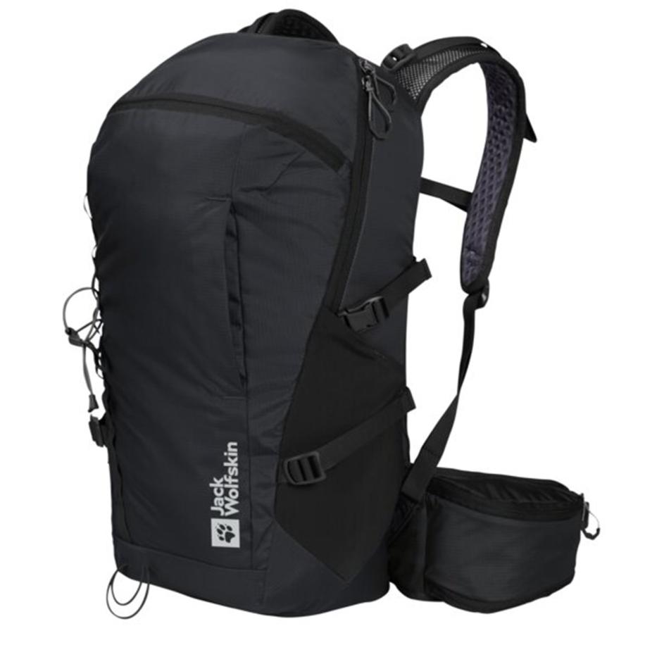 JACK WOLFSKIN Sportrugzak Cyrox Shape 25 donkergrijs / zwart / wit Grijs