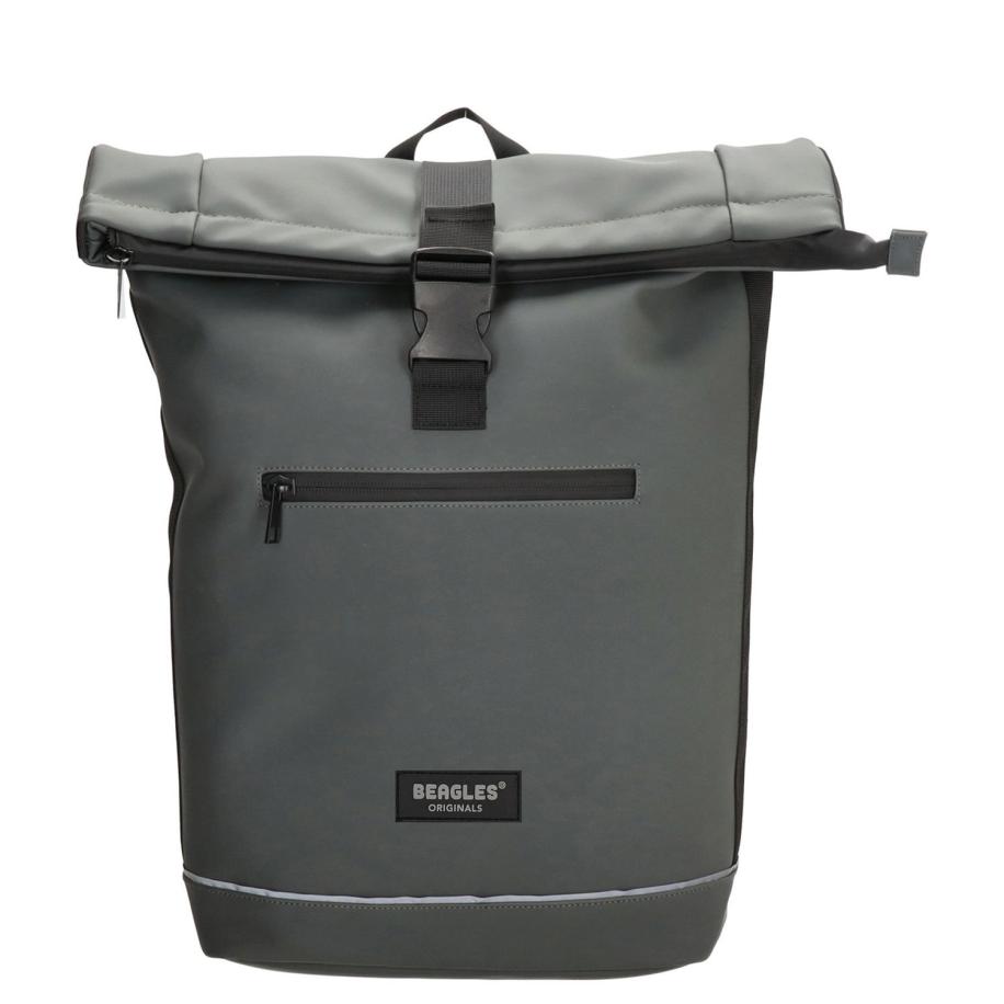 Beagles Originals Rolltop Rugtas Waterproof 15.6 grijs Grijs