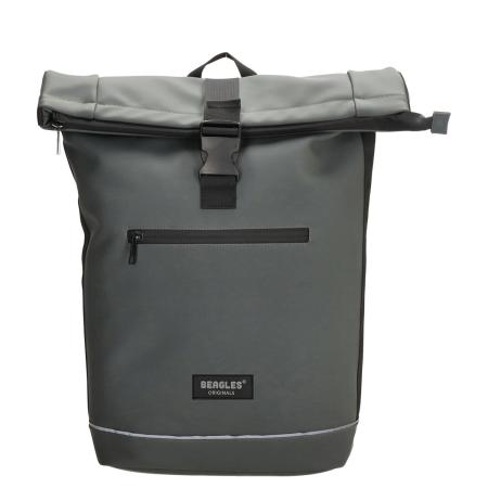 Beagles Originals Rolltop Rugtas Waterproof 15.6 grijs