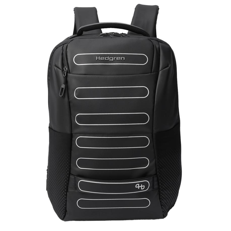 Hedgren Comby Performance Handle Laptop Backpack M 15.6 Expandable black Zwart