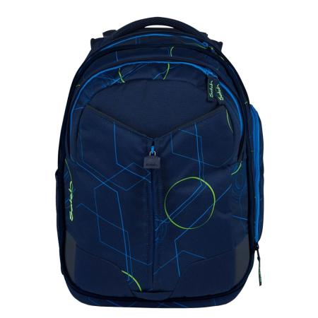 Satch Match School Backpack blue tech backpack