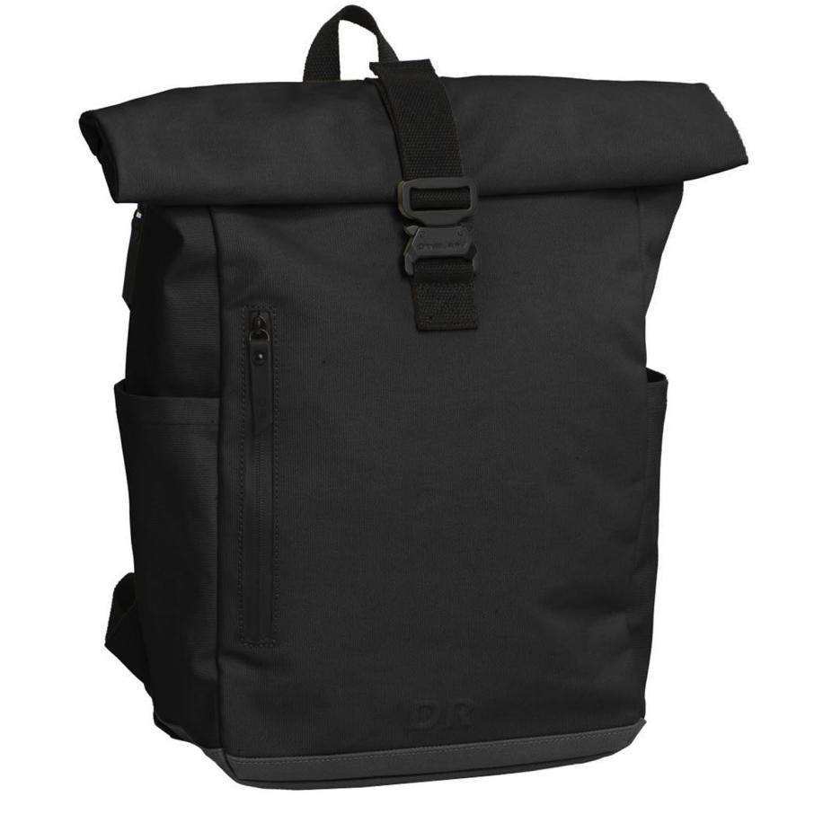 Daniel Ray Wangaratta Rolltop Backpack XL black Zwart