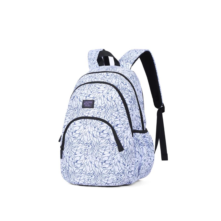 Aoking Aoking Rugzak blauw gemêleerd / wit -