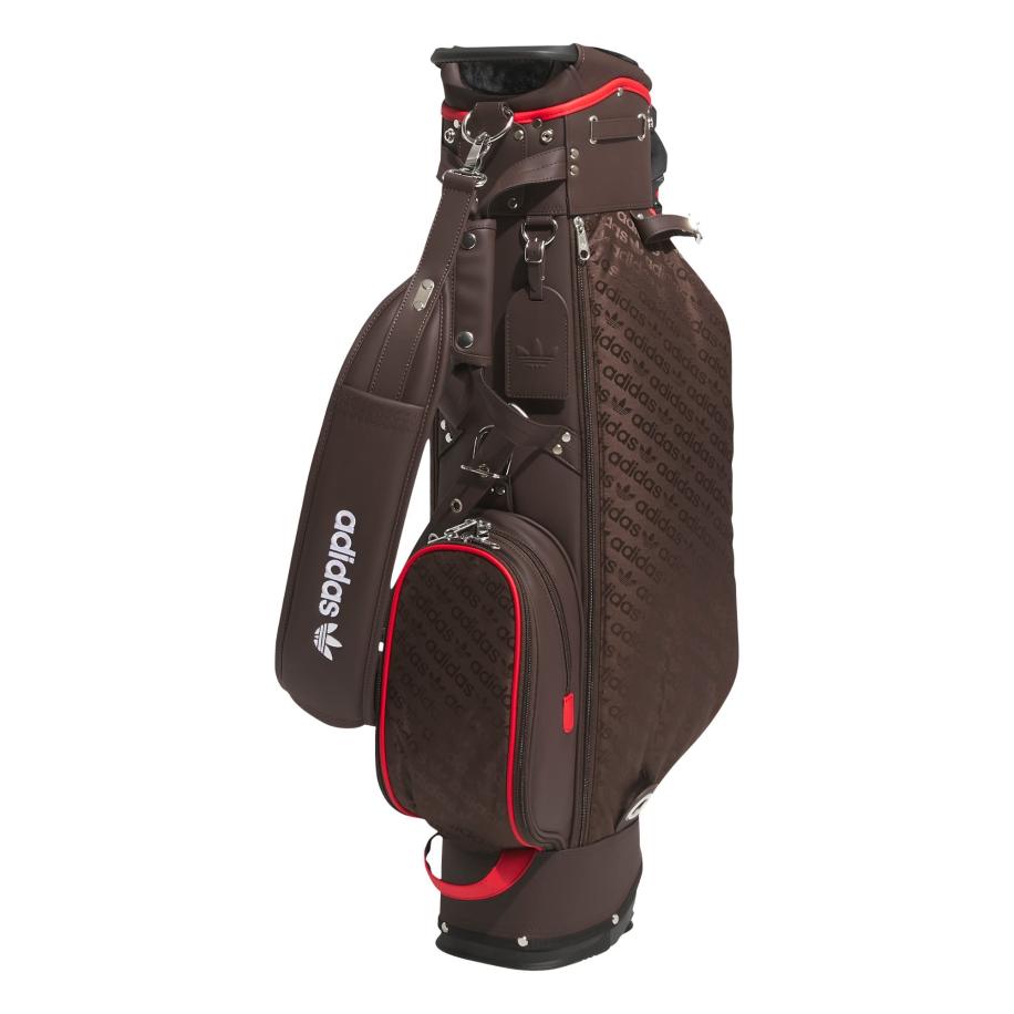 adidas Performance ADIDAS PERFORMANCE Gymbag Originals Caddy donkerbruin / rood / wit -