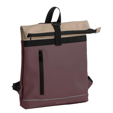 Daniel Ray Seattle Waterproof Rolltop Backpack dark purple