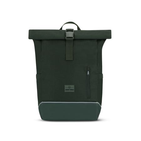 Johnny Urban Johnny Urban Rugzak Robin Medium Bike lichtgrijs / smaragd / donkergroen