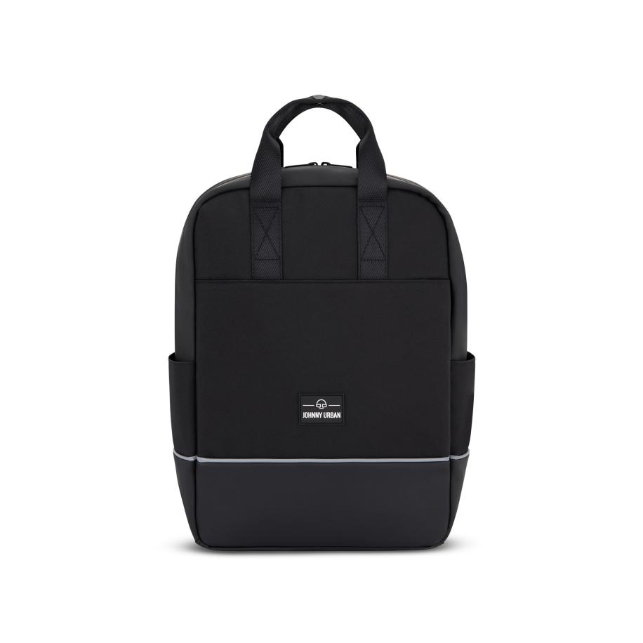 Johnny Urban Johnny Urban Rugzak Jona Medium Bike zwart / wit -