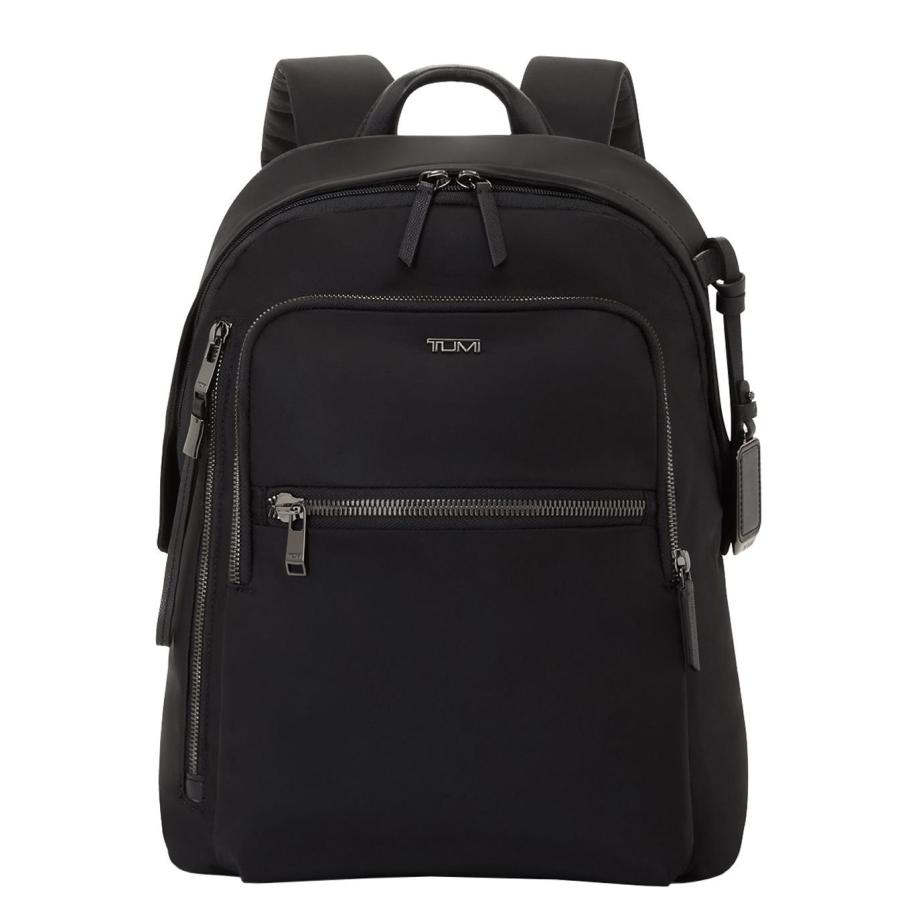 TUMI Voyageur Halsey Backpack black/gunmetal Zwart