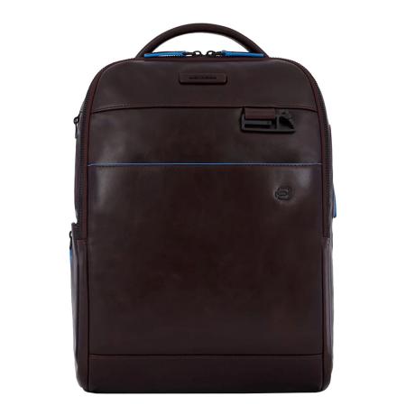 Piquadro Blue Square Revamp Laptop Backpack brown