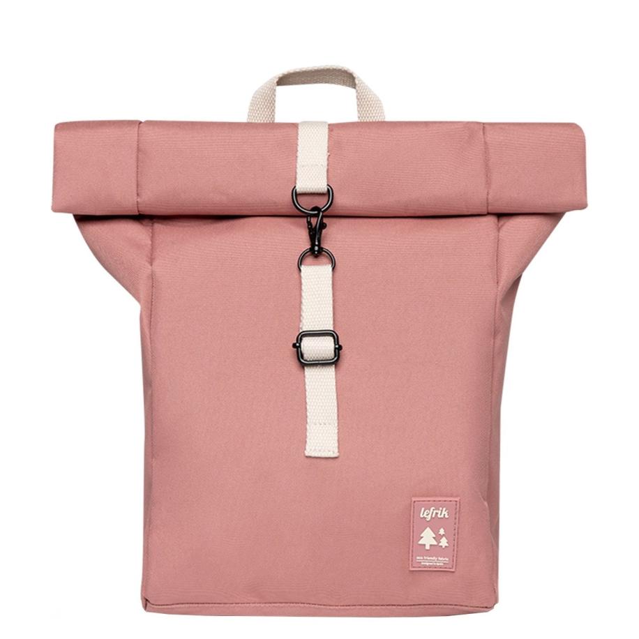 Lefrik Roll Mini Backpack dust pink Roze