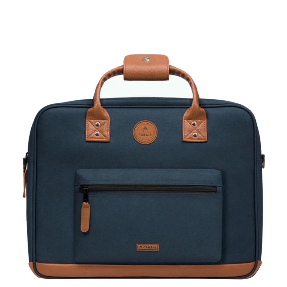 Cabaia Messenger Bag Medium chicago Blauw