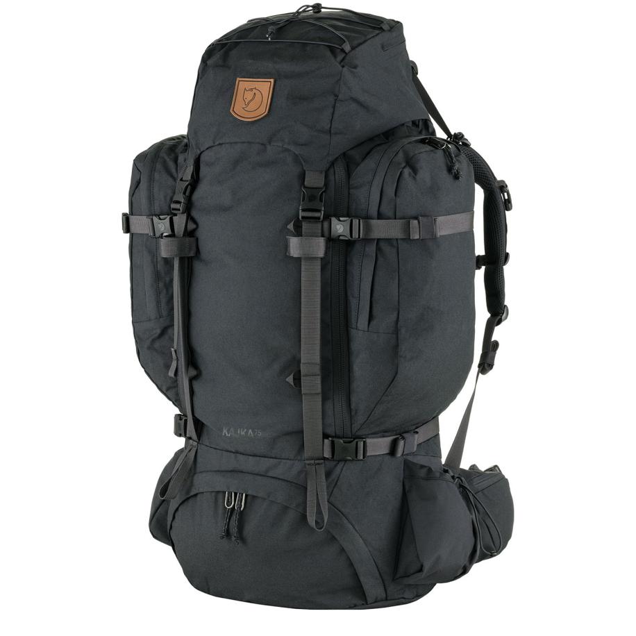 Fjallraven Kajka 75 S/M coal black backpack Zwart