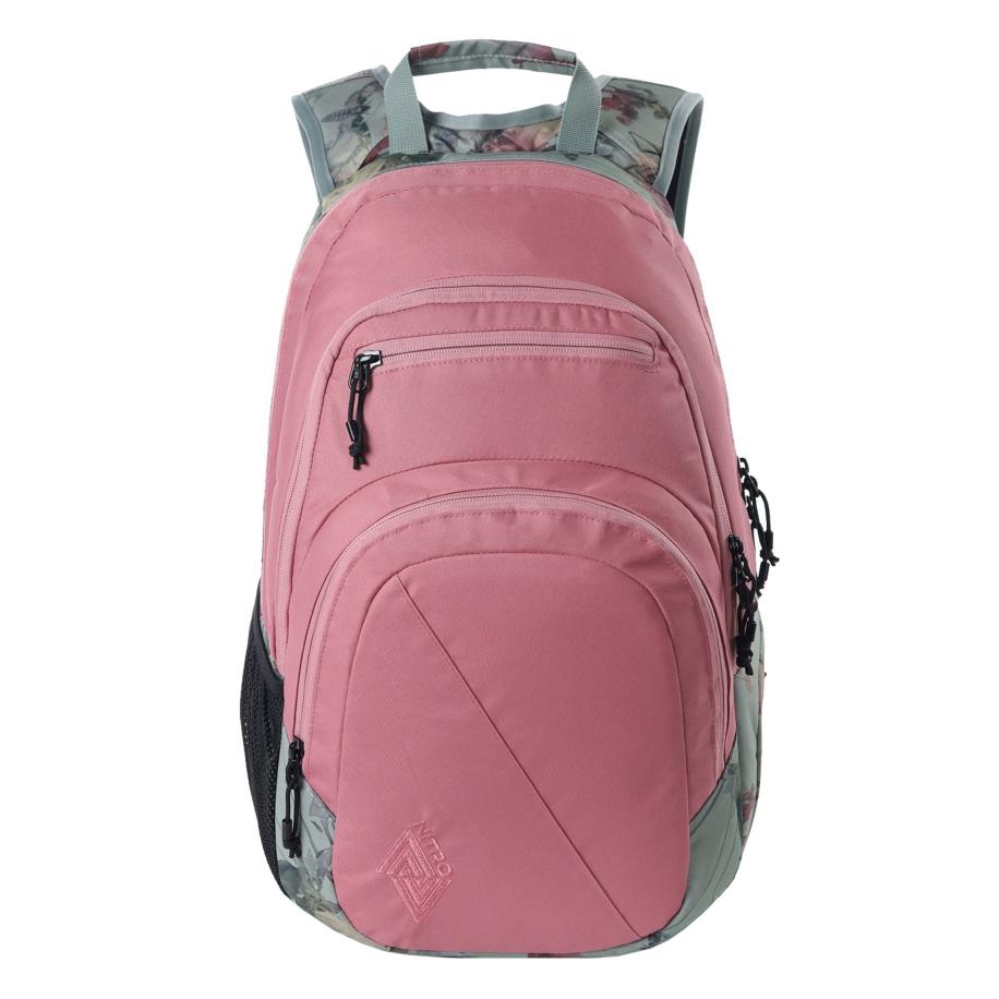 NitroBags NitroBags Rugzak Stash grijs / rosa -