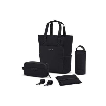 Kapten & Son Kapten & Son Rugzak Lindby Diaper zwart / wit