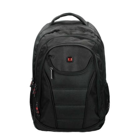 Enrico Benetti Cornell Laptop Rugtas 17 black Laptoprugzak