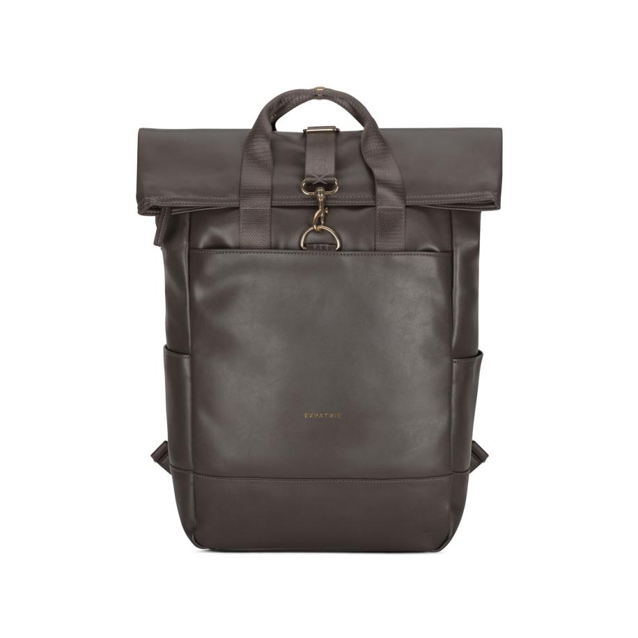 Expatrié Expatrié Rugzak Adele donkerbruin / goud -
