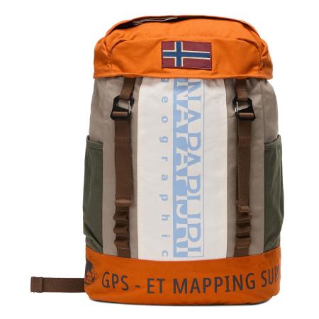 Napapijri NAPAPIJRI Rugzak H-Equator blauw / bruin / donkerbruin / oranje