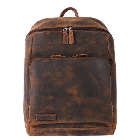 Plevier Hertz Laptop Rugzak 15,6 bruin backpack