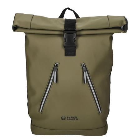 Enrico Benetti Bergen Laptop Backpack 17 olive